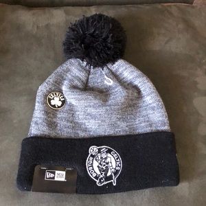 NBA Boston Celtics Pom Knit Beanie